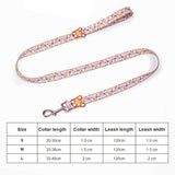 Plaid Printing Dog Collar