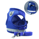 Reflective Dog Harness and Leash Set