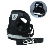 Reflective Dog Harness and Leash Set