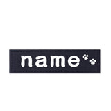 Personalized Dog ID Label Sticker Patch Custom Dog Tag