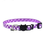 Printed Pet Cat Collar Necklace with Bell