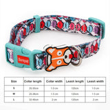 Plaid Printing Dog Collar