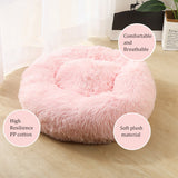 Round Plush Pet Bed