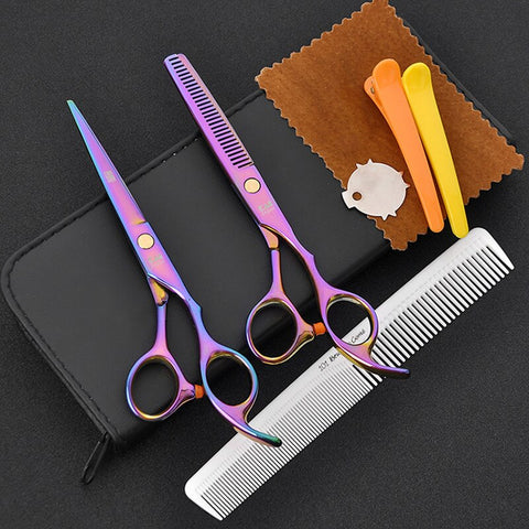 Professional Grooming Scissors Set