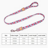 Plaid Printing Dog Collar