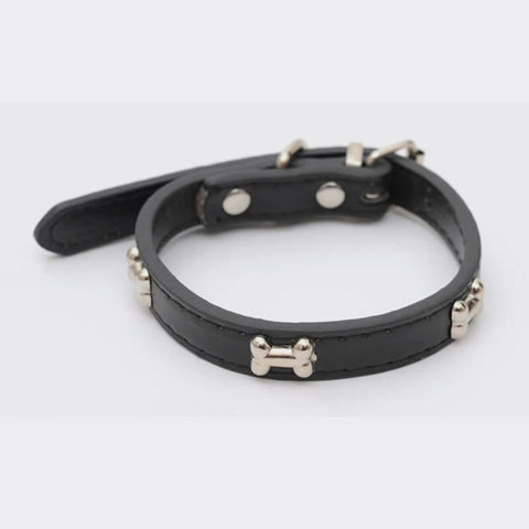 Dog Collar Leather Ornament