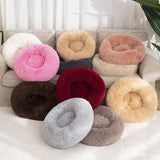 Round Plush Pet Bed