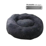 Round Plush Pet Bed