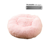 Round Plush Pet Bed