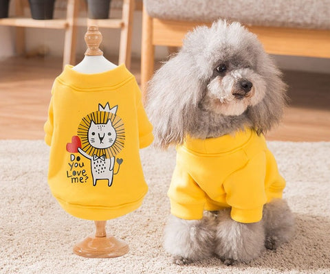 Cute dog and cat hoodies