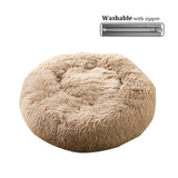 Round Plush Pet Bed