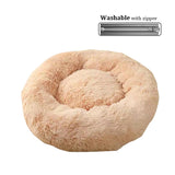 Round Plush Pet Bed