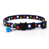 Printed Pet Cat Collar Necklace with Bell