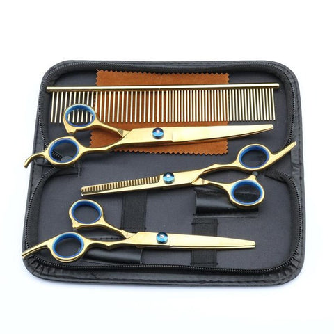 Pet Dog Grooming Scissors Kit