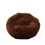 Round Plush Pet Bed